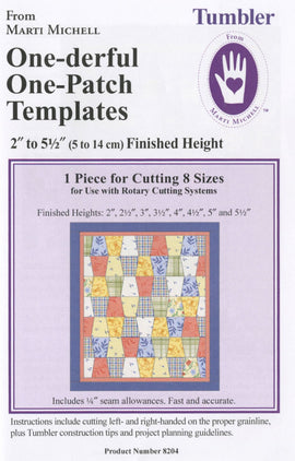 One-derful One-Patch Templates by Marti Michel
