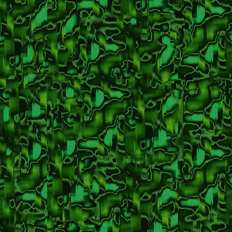 Green Prism Stripe Digitally Printed  Fabric - StoryQuilts.com