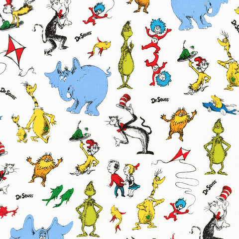 Dr. Seuss Favorite Characters- White