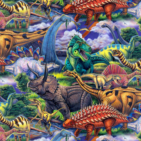 Age of Dinosaur 1 yd cut  Fabric - StoryQuilts.com
