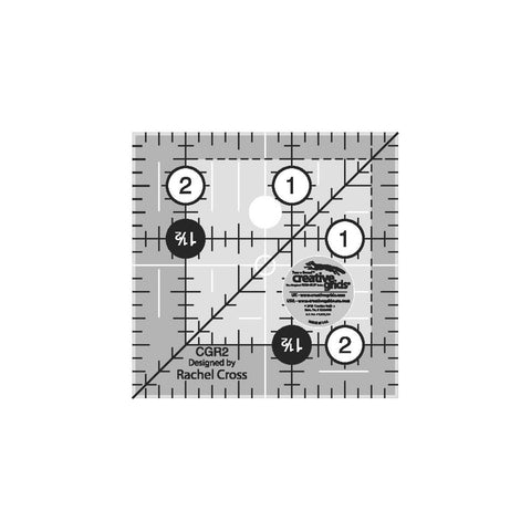 Creative Grids Quilt Ruler 2-1/2in Square CGR2