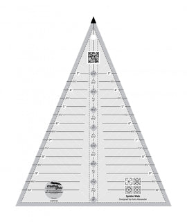 Creative Grids Spider Web Quilt Ruler