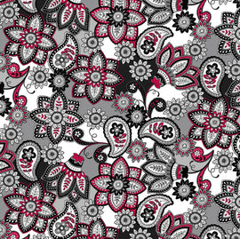 Grey/Red Bali Beauty