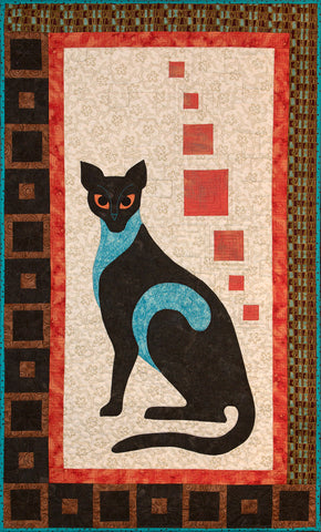 Dignity - Posh Cats  Pattern - StoryQuilts.com