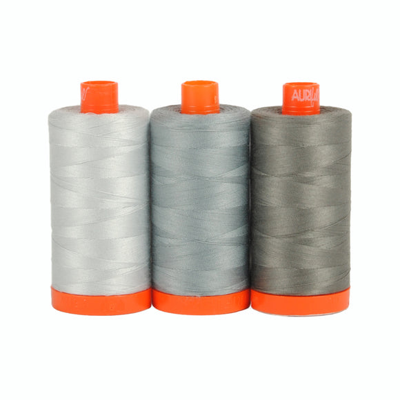 Color Builder 3pc Set Milan Grey  Thread - StoryQuilts.com