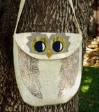 Owl Satchel - on the wild side  Pattern - StoryQuilts.com