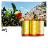 Color Builder 3pc Set Sicily Yellow  Thread - StoryQuilts.com