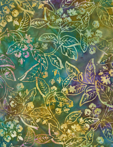Timeless Treasures Tonga Orchid Batiks Nature - Gypsy  Fabric - StoryQuilts.com