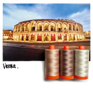 Color Builder 3pc Set Verona Mauve  Thread - StoryQuilts.com