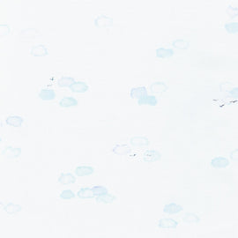 Cloud Rain Spots,  sold in 1/2 yard increments