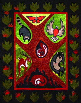 Woodland Spirit - Pattern 9  Pattern - StoryQuilts.com