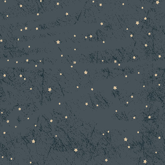 Living the Dream Starry Sky Y3443-89 Dark Denim by Clothworks