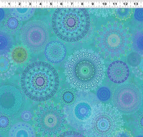 Zen Digital Medallions Y3761-33 Aqua