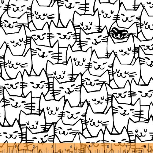 Cat Happy, Cat fabric, cats, quilt, quilting