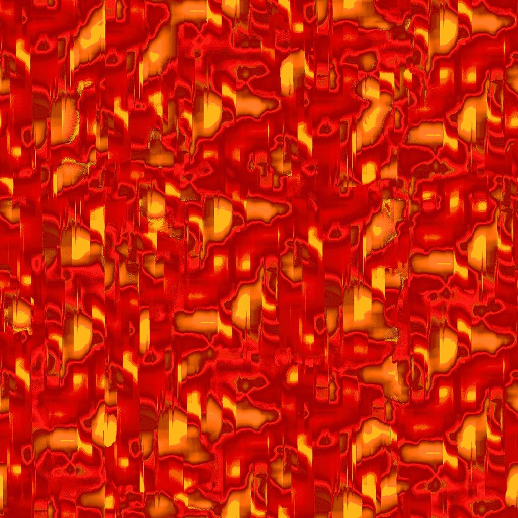 Orange Quilting Fabric