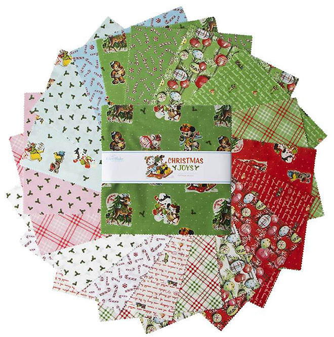 Christmas Joy 10" Stacker 42 pcs