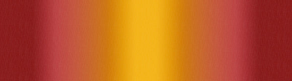 Deep Red/Orange/Yellow Gelato Ombre. Sold in 1/2 yard increments.