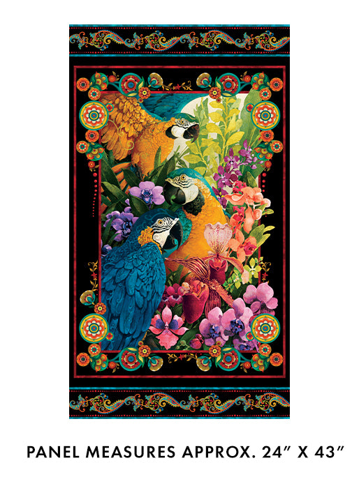 Parrot Habitat Panel Multi - By David Galchutt