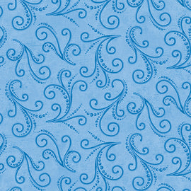 Destiny Swirl Light Blue - By David Galchutt
