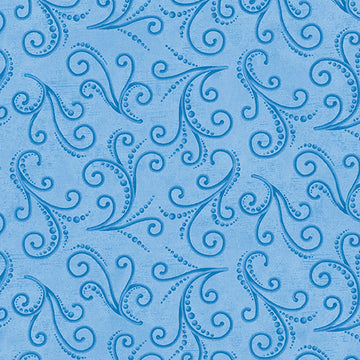 Destiny Swirl Light Blue - By David Galchutt