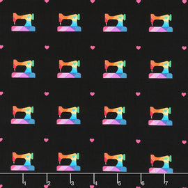 Make Geo Sewing Machine Black RB022924