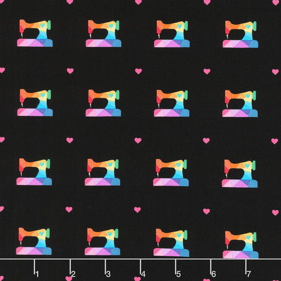 Make Geo Sewing Machine Black RB022924