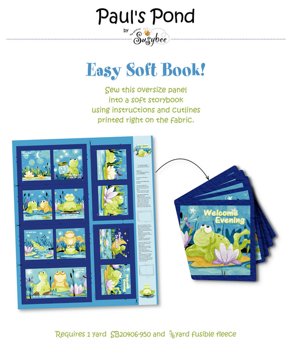 Turquoise Paul's Pond 36in Storybook  SB20406-950