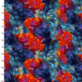 FLUTTER TEXTURE MULTI 22959-MLT,  sold in 1/2 yard increments