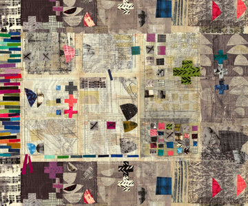 Treasure Hunt Panel Digital by Marcia Derse 43184P-X, 30"x42"  Fabric - StoryQuilts.com