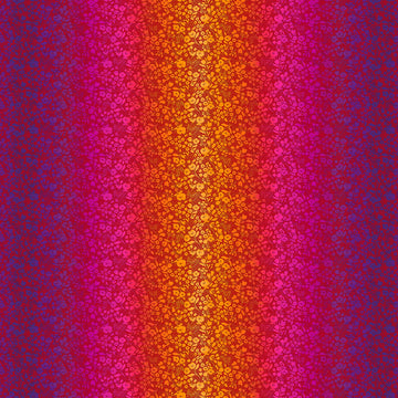 Fire Dragon Red Floral Ombre # 6939S-83. Sold in 1/2 yard increments