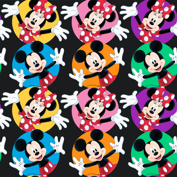 Mickey and Minnie circles # 80467-A62028