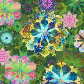 Garden Multi Florla  AQSD19719238,  sold in 1/2 yard increments