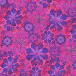 Amethyst Flowers # AQSD1972220, sold in 1/2 yard increments