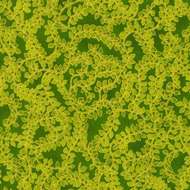 Vines Leaf w/Metallic AXUM2161143, sold in 1/2 yard increments