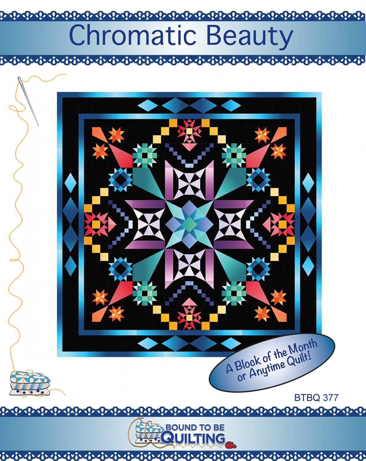 Chromatic Beauty Quilt Pattern - 0