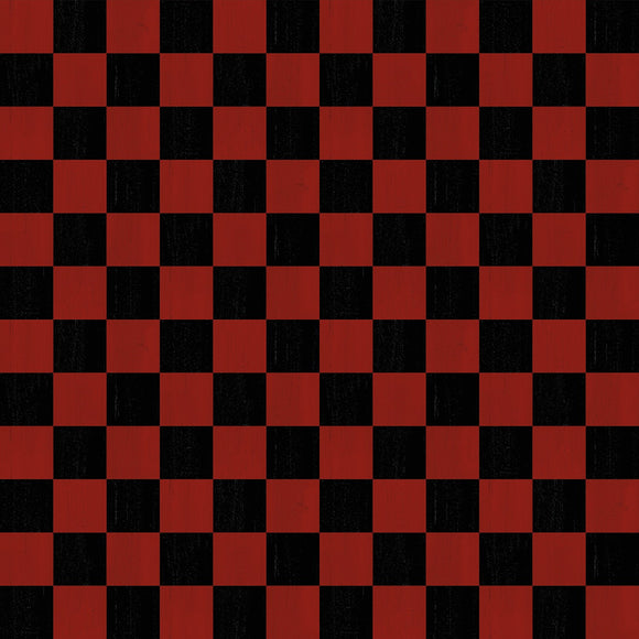 I'd Rather Be Playing Chess Checkerboard Black And Red