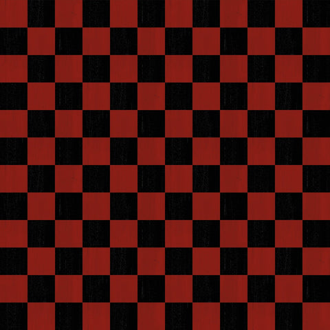 I'd Rather Be Playing Chess Checkerboard Black And Red