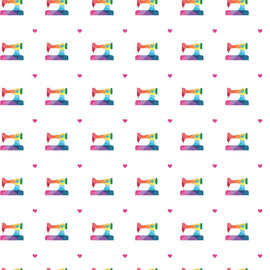 Make Geo Sewing Machine White RB022924