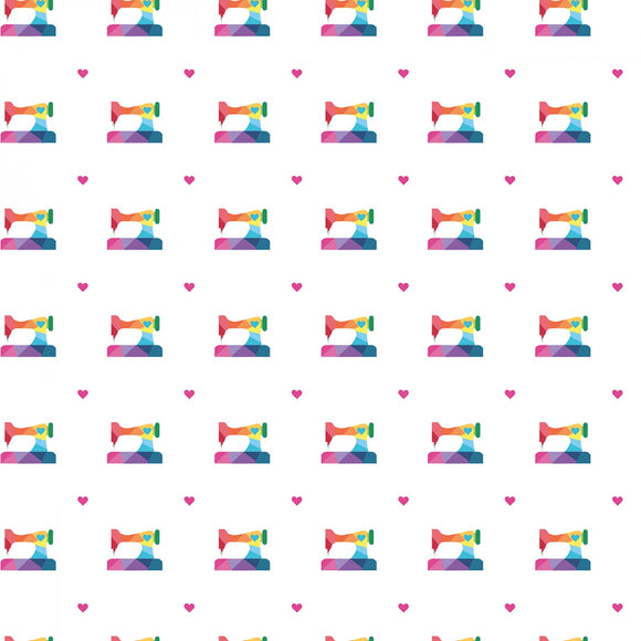 Make Geo Sewing Machine White RB022924