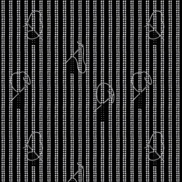 Sew Journal Stitches Black # C13885R-BLACK