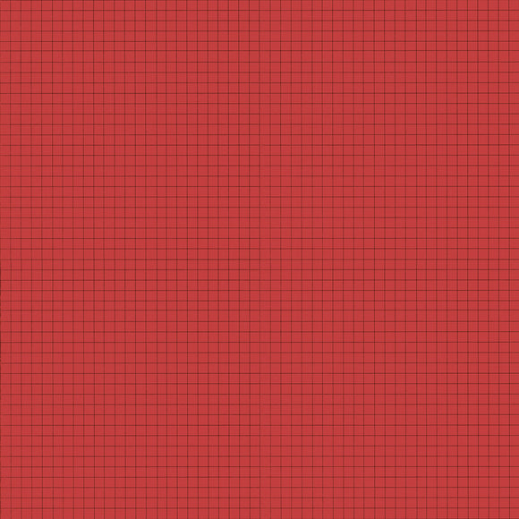 Sew Journal Graph Paper Red # C13886R-RED