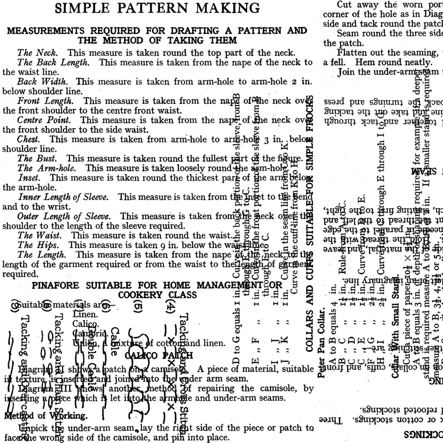 Sew Journal Pattern Making White # C13892R-WHITE