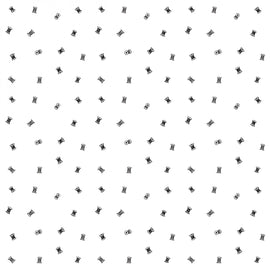 Sew Journal Tiny Spools White # C13894R-WHITE