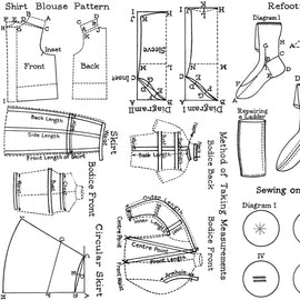 Sew Journal Needlecraft White # C13896R-WHITE