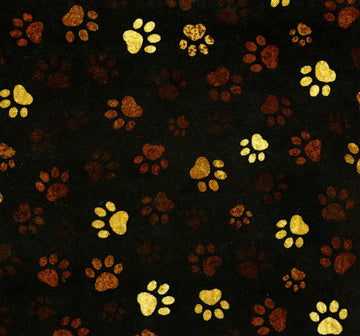 Paw Print by Timeless Treasures C1846 mud   - StoryQuilts.com