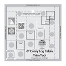 Creative Grids Curvy Log Cabin 6in-1