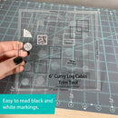 Creative Grids Curvy Log Cabin 6in-2