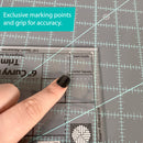 Creative Grids Curvy Log Cabin 6in-4