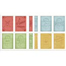 Sew Journal Book Cover Canvas Panel CV13883-PANEL-3