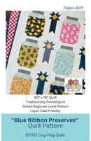 Blue Ribbon Preserves Quilt Pattern # EPQ-30685-1